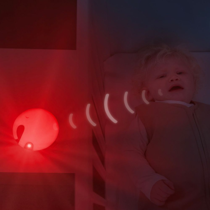 Emmy l’éléphant - Veilleuse respiratoire avec sons apaisants