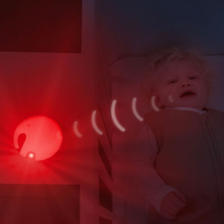 Emmy l’éléphant - Veilleuse respiratoire avec sons apaisants