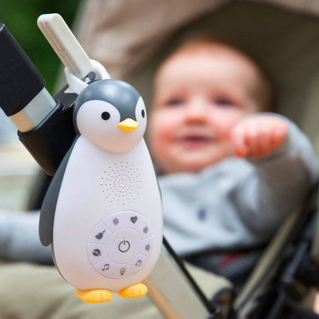 Zoë – Veilleuse bébé musicale rechargeable avec enceinte Bluetooth