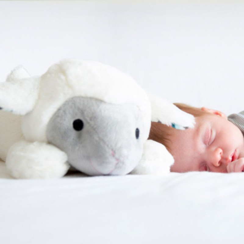 Liz le lapin - Peluche sonore avec capteur de pleurs