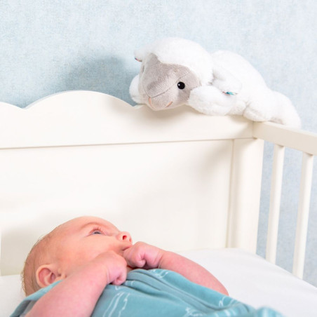 Liz le lapin - Peluche sonore avec capteur de pleurs