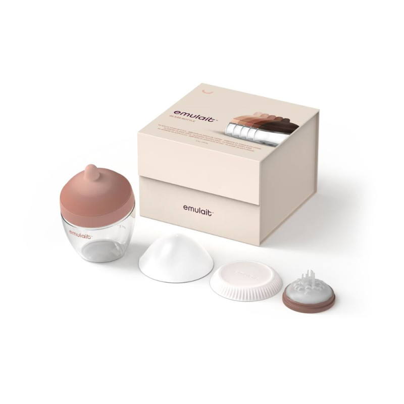 Biberon en verre physiologique - Glass Classic Bottle Shape 4 Color M