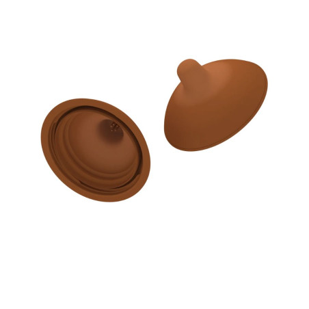 Lot de 2 tétines biberon physiologique