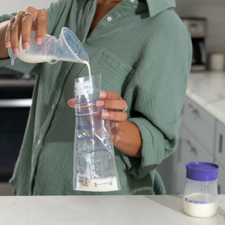 Tire-lait en silicone physiologique - Lansinoh