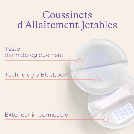 Coussinets d'allaitement jetables x100 Lansinoh