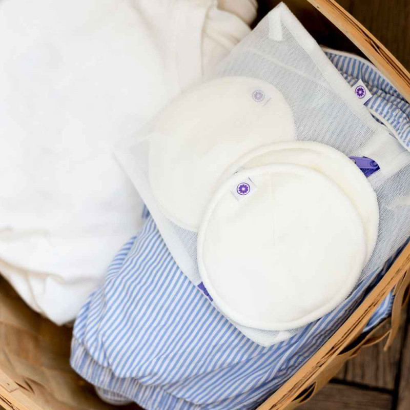 Coussinets d'allaitement lavables x4 Lansinoh