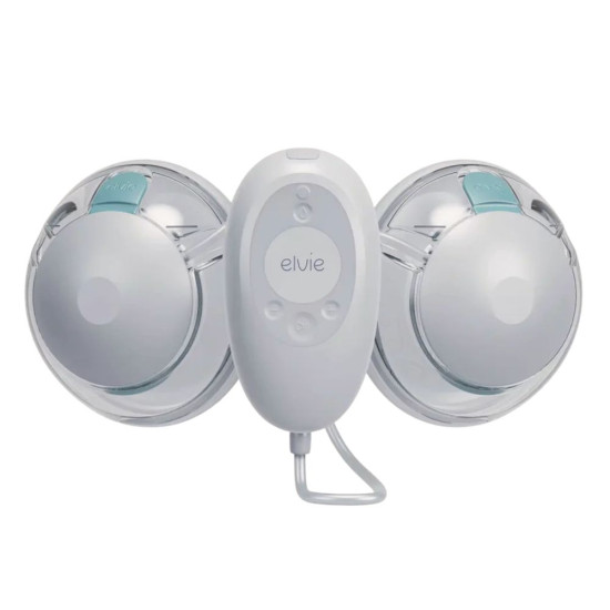 Tire-lait électrique mains libres qualité hospitalière - Elvie Stride 2 Double (Nanny Care) - Image 1
