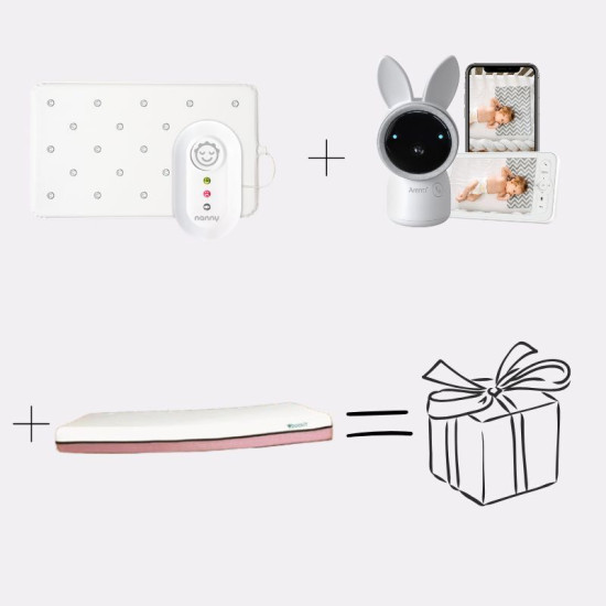 Pack Nanny BM-02 + Matelas Tiny + Babyphone Alnanny Premium