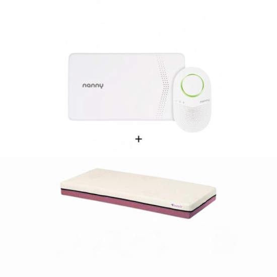 Pack Nanny BM-03 + colchón Tiny 60x120 cm