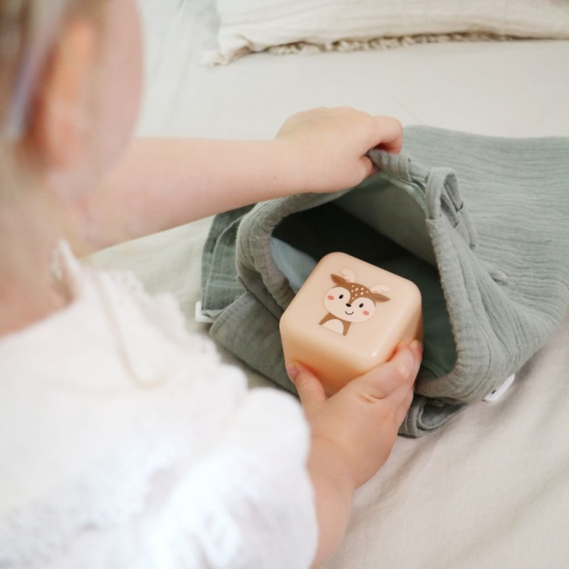 Veilleuse nomade Cube B