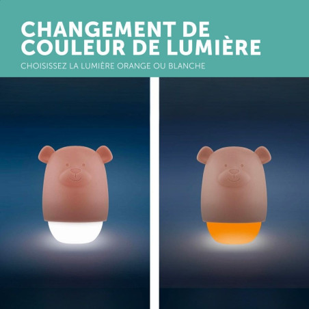 Benny - la luz nocturna para bebés con enchufe o nomada