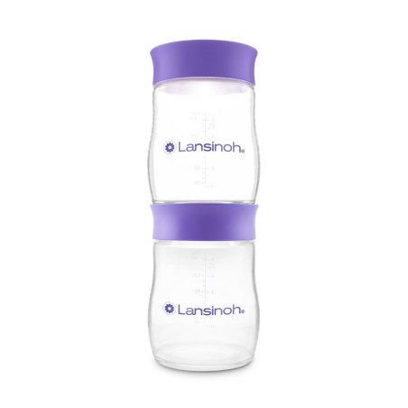 Pots de conservation lait maternel 4x160ml