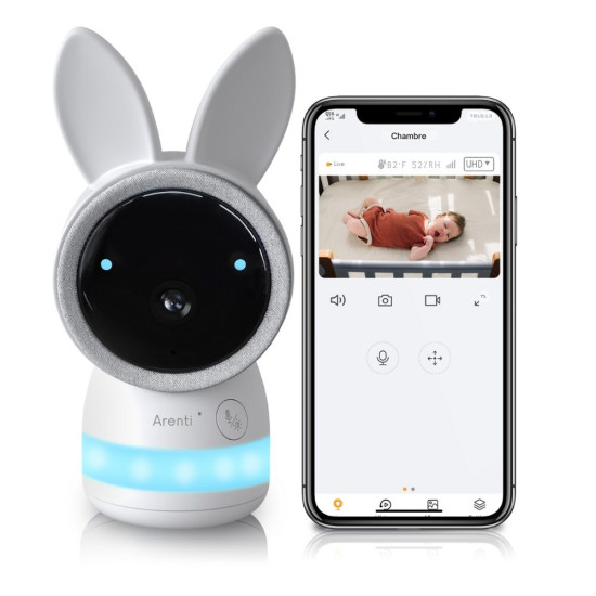 Babyphone caméra connecté ou sans ondes Alnanny Premium (Nanny Care) - Image 2