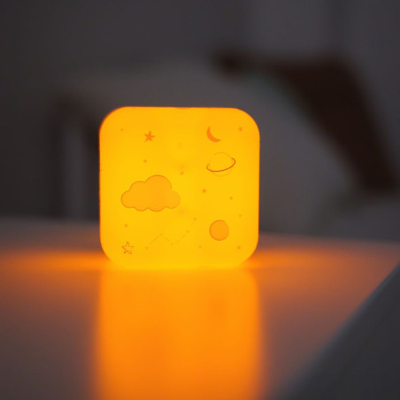 Veilleuse nomade Cube B