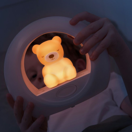 Luz nocturna para bebés con sensor de llanto