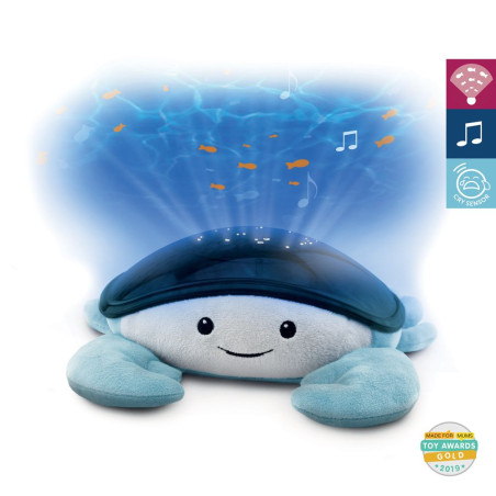 Proyector de estrellas para bebés, luminoso y musical