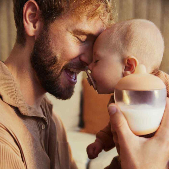 Biberon en verre physiologique (Nanny Care) - Image 4