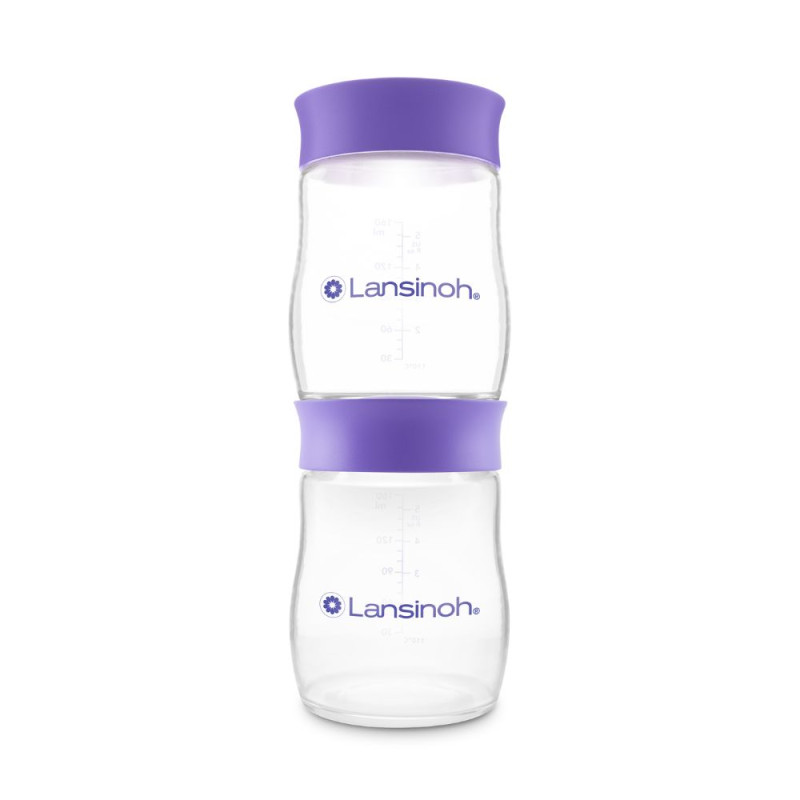 Botes para conservar leche materna 4x160 ml