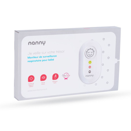 Monitor de respiración para bebés Nanny Care BM-02
