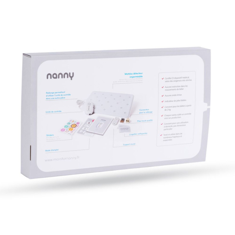 Monitor de respiración para bebés Nanny Care BM-02