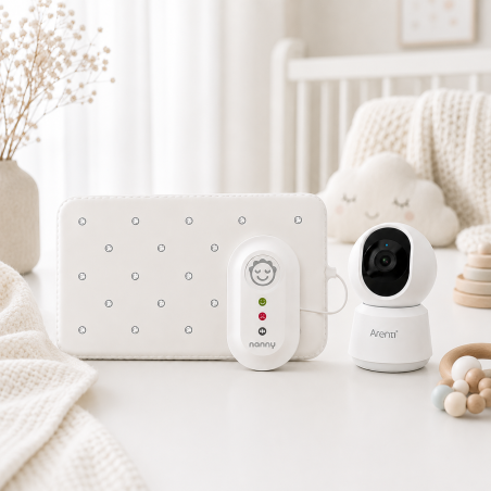 Pack Nanny BM-02 Esencial & vigilabebés Wi-Fi Serenity