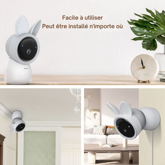 Babyphone caméra connecté ou sans ondes Alnanny Premium (Nanny Care) - Image 3