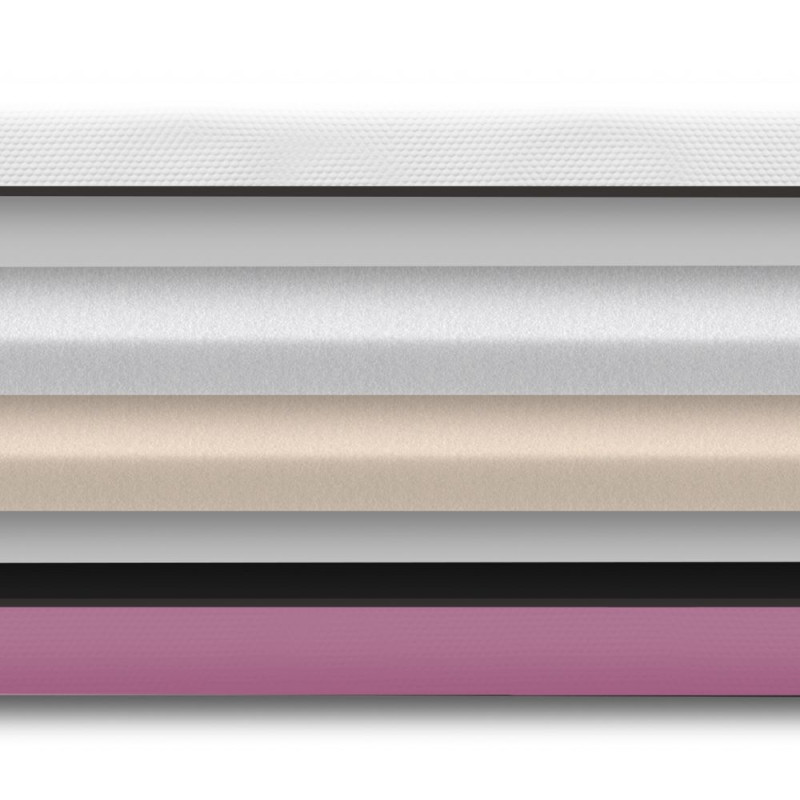 Matelas bébé Tiny rose "sourire d'enfant"