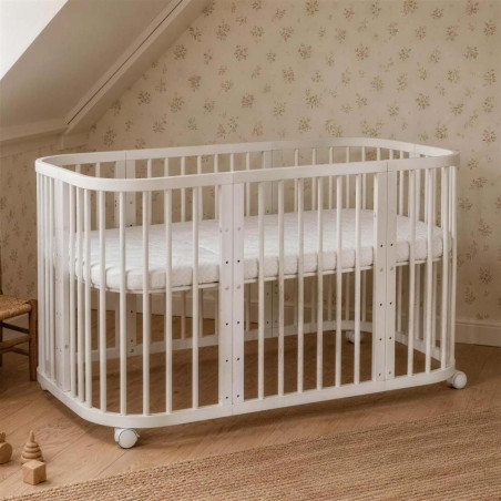 Cuna evolutiva 7 en 1 W2 Waldin - Charlie - NATURAL