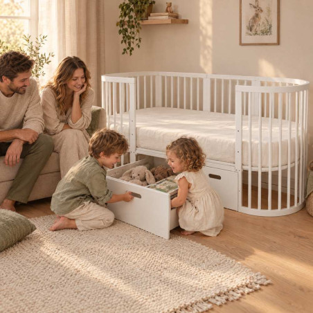 TIROIR POUR LIT EVOLUTIF WALDIN - NATUREL