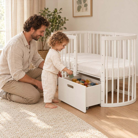 TIROIR POUR LIT EVOLUTIF WALDIN - NATUREL