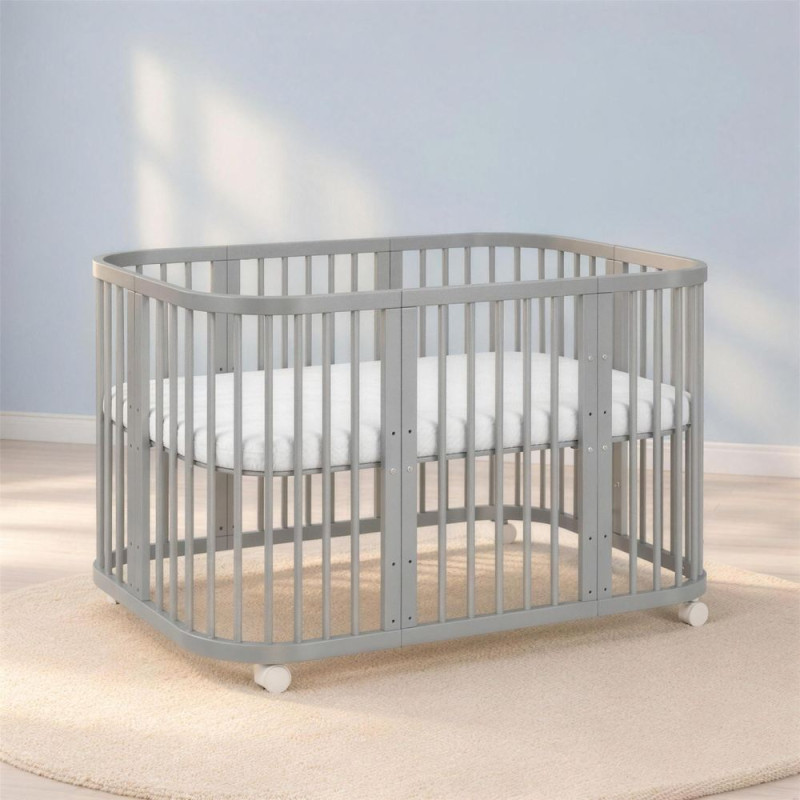 Cuna evolutiva 7 en 1 W2 Waldin - Charlie - NATURAL