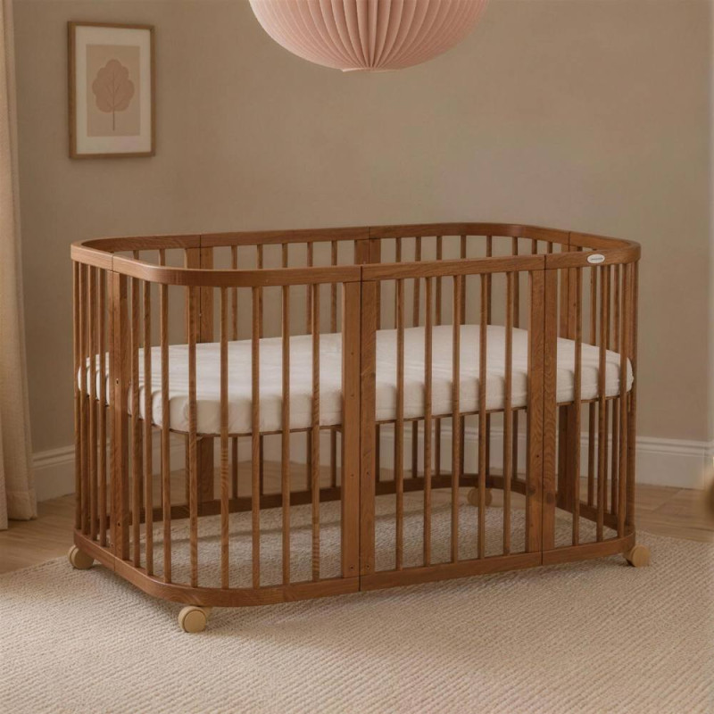 Cuna evolutiva 7 en 1 W2 Waldin - Charlie - NATURAL