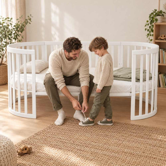 Extensión para cuna cama evolutiva hasta 174 cm