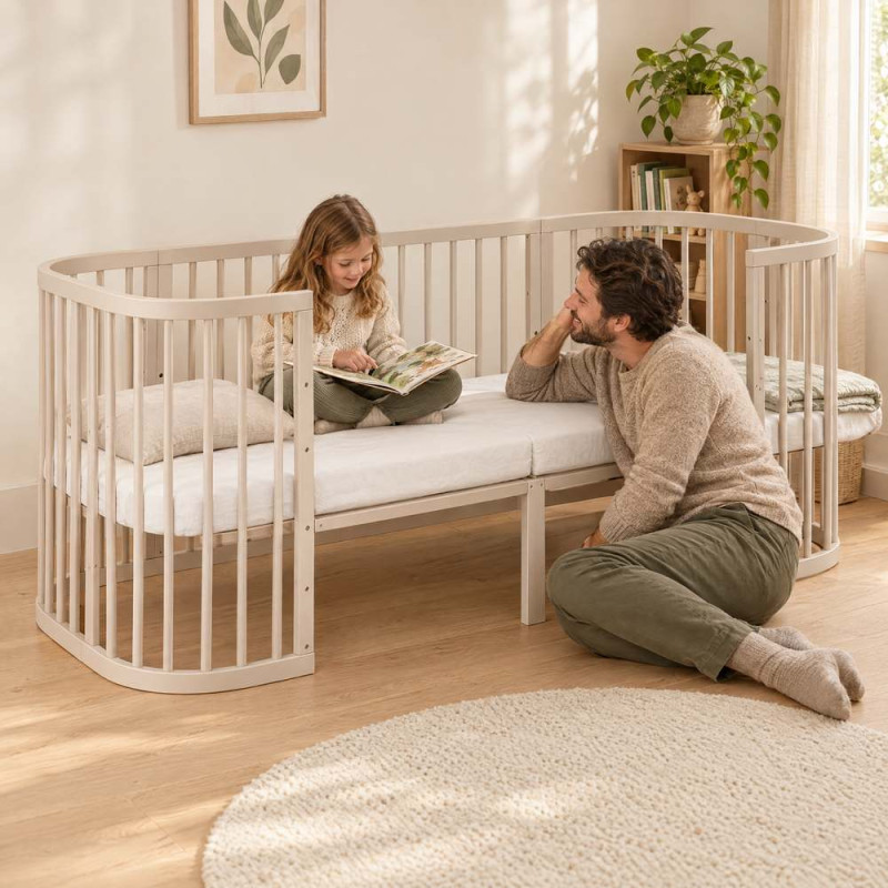 Extension de lit évolutif jusqu'à 174 cm