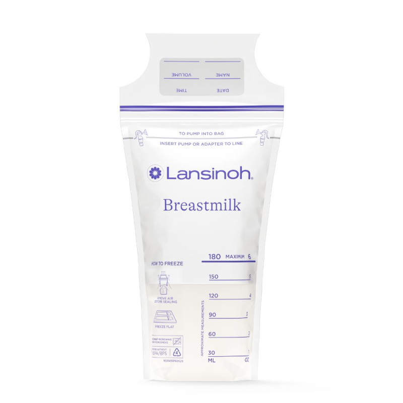 Bolsa para conservar leche materna x50 Lansinoh