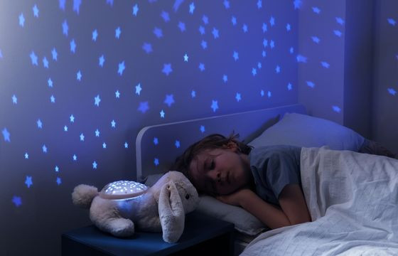 Veilleuses projecteur bébé - Etoiles, univers marins lumineux