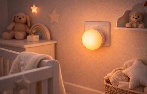 Veilleuse prise bébé dès 19 € | Sans piles ou avec recharge