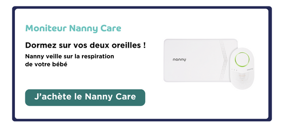 Pack de 2 moniteurs respiratoires Nanny BM-02 - Livraison 48H