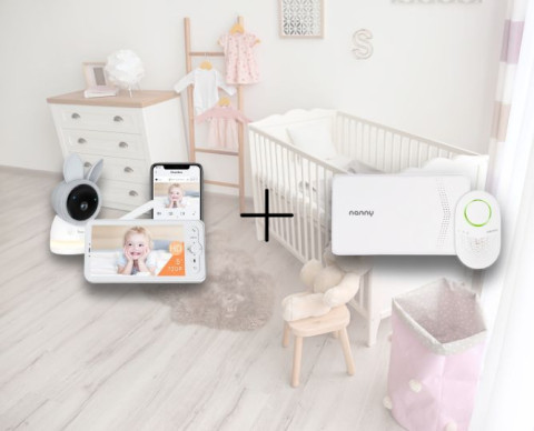 Comment surveiller son bébé la nuit ? Nanny Care + babyphone : le duo rassurant